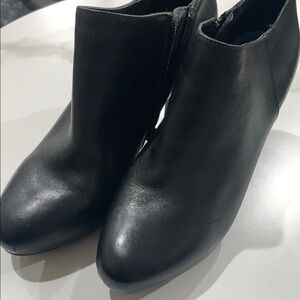 Me Too Black Ankle Booties with Sleek Design